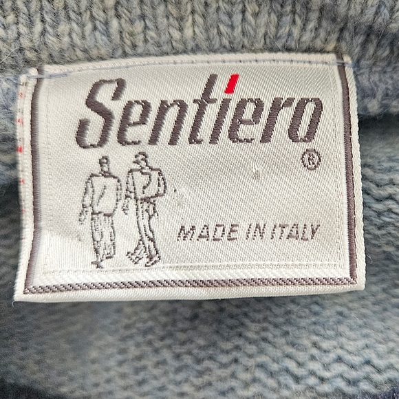 Vintage Nautical Wool Sweater, Size XL – Made in Italy - Picture 4 of 5